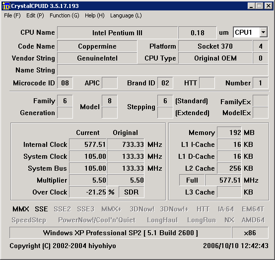 CPUID 577